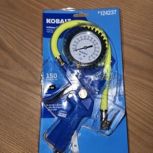 Kobalt Air Compressor Inflator Gun/Gauge - Up To 150 PSI